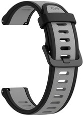 Silikonband Ricardo 22mm (Garmin Venu 3, Forerunner 265, Vívoactive 4 aj.), schwarz, Quick Release