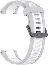 Ricardo Silikonarmband 22mm (Garmin Venu 3, Forerunner 265, Vívoactive 4, etc.), grau, Schnellverschluss