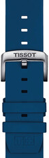 Silikonband Tissot T852.047.175 22mm, Blau, Quick Release