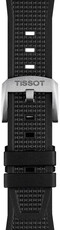 Silikonband Tissot T852.048.462 (für das Modell Tissot PRX 40mm), schwarz, Quick Release