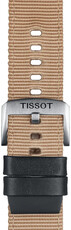 Textilband Tissot T852.046.752 22mm, Beige, Quick Release