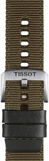 Textilband Tissot T852.046.756 22mm, Grün, Quick Release