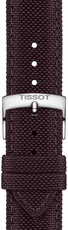 Braunes Textilband Tissot T852.048.181
