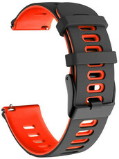 Silikonband Ricardo 20mm (pro Garmin Venu, Forerunner 255, Vívoactive 4 aj.), schwarz, Quick Release
