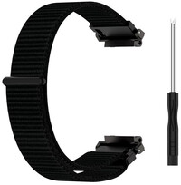 Nylon-Riemen Ricardo (pro Amazfit T-Rex 2), schwarz, Quick Release + Zubehör für Ersatz