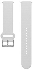 Silikonband Polar 20mm, Weiß, Größe S-L, Quick Release