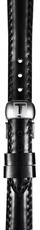 Lederband Tissot T852.036.538 12mm, schwarz