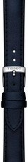 Lederband Tissot T852.050.307 22mm, blau, vegan