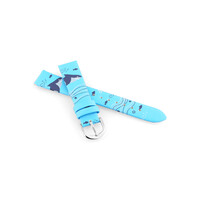 Kunstlederband JVD RJ7224.3 16mm, Blau, Kinder