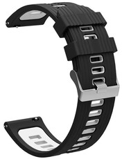 Silikonband Ricardo 22mm (pro Garmin Fenix 8/7/6 (47mm), Epix 2 aj.), schwarz V3, Quick Release