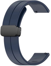 Silikonband Ricardo 22mm (pro Huawei Watch GT 4, 5), Blau, Quick Release