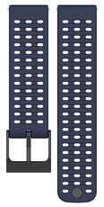 Silikonband Ricardo 22mm (pro Suunto 9 Peak, Race, Vertical), Blau, Quick Release