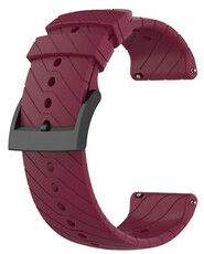 Silikonband Ricardo 24mm (pro Suunto), Rot, Quick Release