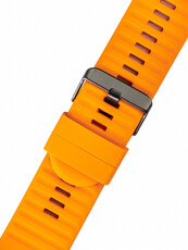 Ricardo Silikonarmband 26mm (für Garmin Fenix 8/7X/6X (51mm), Tactix etc.), orange, QuickFit