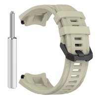 Silikonband Ricardo (pro Amazfit T-Rex 3), Grau, + Zubehör für Ersatz