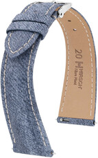 Natürliches Uhrenarmband Hirsch Fibre Plant L 04299082-2, blau, natürliche Fasern, Länge L, Quick Release Limited Edition