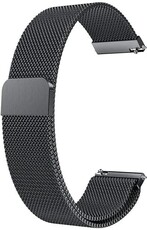Ricardo Stahlarmband 20mm (für Garmin Fenix 8/7S/6S (43mm), etc.), grau, QuickFit