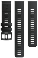 Polar Silikonarmband 20mm, Schwarz, Größe S, M/L, Schnellverschluss, Bezahlung
