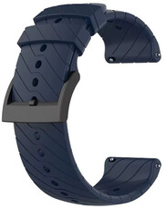 Silikonband Ricardo 24mm (pro Suunto), Blau, Quick Release