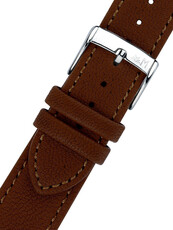 Leder-Uhrenarmband Morellato Debussy 5806D95.034 M, braun, recyceltes Material
