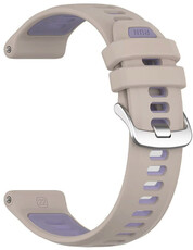 Silikonband Ricardo 22mm (pro Garmin Forerunner 970 aj.), Beige V2, Quick Release