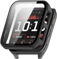 Schutzhülle (pro Garmin Venu X1), Kunststoff, schwarz + Glas
