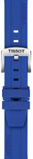 Silikonband T852.051.023 18mm, Blau, Quick Release