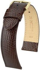 Lederband Hirsch Rainbow L 12322610NQ-1, braun, Kalbsleder, Länge L