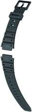 Silikon-Uhrenarmband Hirsch Paraglyding L 46438850-5, schwarz, Länge L