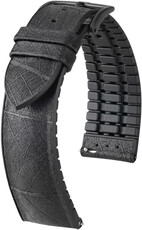 Lederband Hirsch Leaf L 0925046050-5, schwarz, Länge L, Quick Release