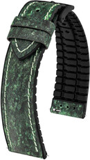 Kunstlederband Hirsch Stone 0925044140-5, Grün, Quick Release