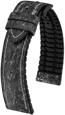 Kunstlederband Hirsch Stone 0925044150-5, schwarz, Quick Release