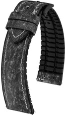Lederband Hirsch Stone L 0925044050-5, schwarz, Länge L, Quick Release