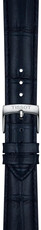 Lederband Tissot T852.051.029 18mm, Blau, Quick Release