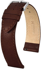 Lederband Hirsch Forest L 17920210-2, braun, Kalbsleder, Länge L, Quick Release