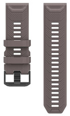 Silikon-Uhrenarmband Coros (für Vertix 2), grau, Quick Fit
