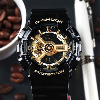 Casio G-Shock Original GA-110GB-1AER Black & Gold Special Edition