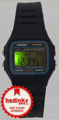 Casio Vintage F-91W-1YEG