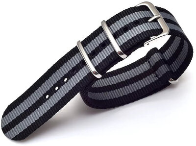 Nylon-Uhrenarmband Ricardo Kronplatz, mehrfarbig V2, NATO