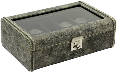 Uhrenbox Friedrich Lederwaren Cubano 27022-8