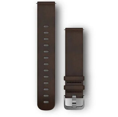 Lederband Garmin 20mm (pro Venu, Venu Sq, Venu 2 plus aj.), Braun V2, Quick Release