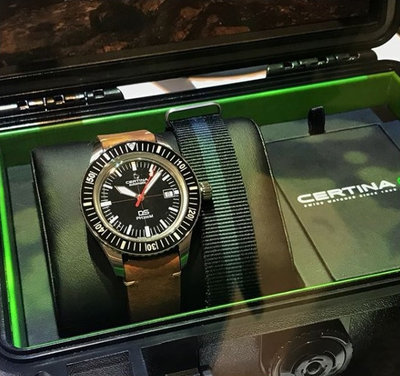 Certina DS PH200M Automatic Powermatic 80 C036.407.16.050.00 (+ Ersatzband)