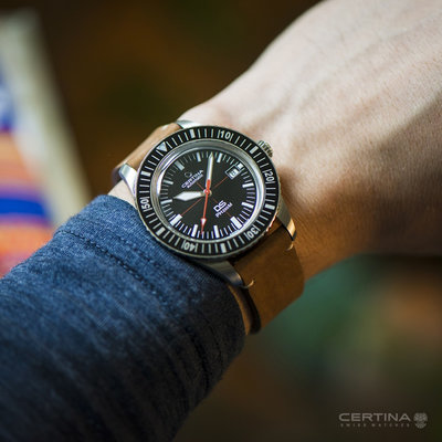 Certina DS PH200M Automatic Powermatic 80 C036.407.16.050.00 (+ Ersatzband)