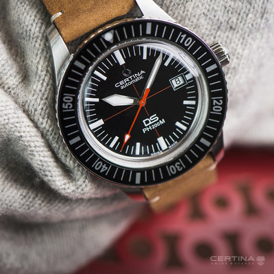 Certina DS PH200M Automatic Powermatic 80 C036.407.16.050.00 (+ Ersatzband)