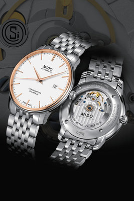 Mido Baroncelli III Automatic COSC Chronometer Silicon M027.408.41.011.00