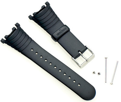 Silikon-Uhrenarmband Suunto (für Suunto Vector), schwarz