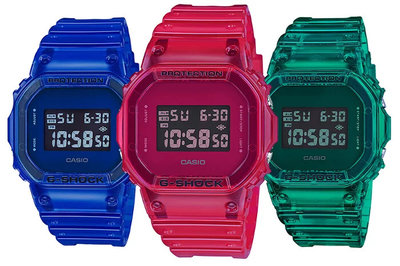 Casio G-Shock Original DW-5600SB-4ER Color Skeleton Series