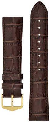 Lederband Hirsch Duke L 01028010-1, Braun, Länge L, Quick Release