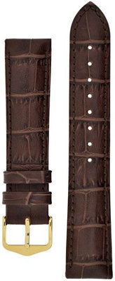 Lederband Hirsch Duke M 01028110-1, Braun, Länge M, Quick Release