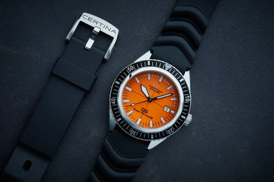 Certina DS Super PH500M Automatic Powermatic 80 Nivachron Diver's C037.407.17.280.10 VDST Special Edition